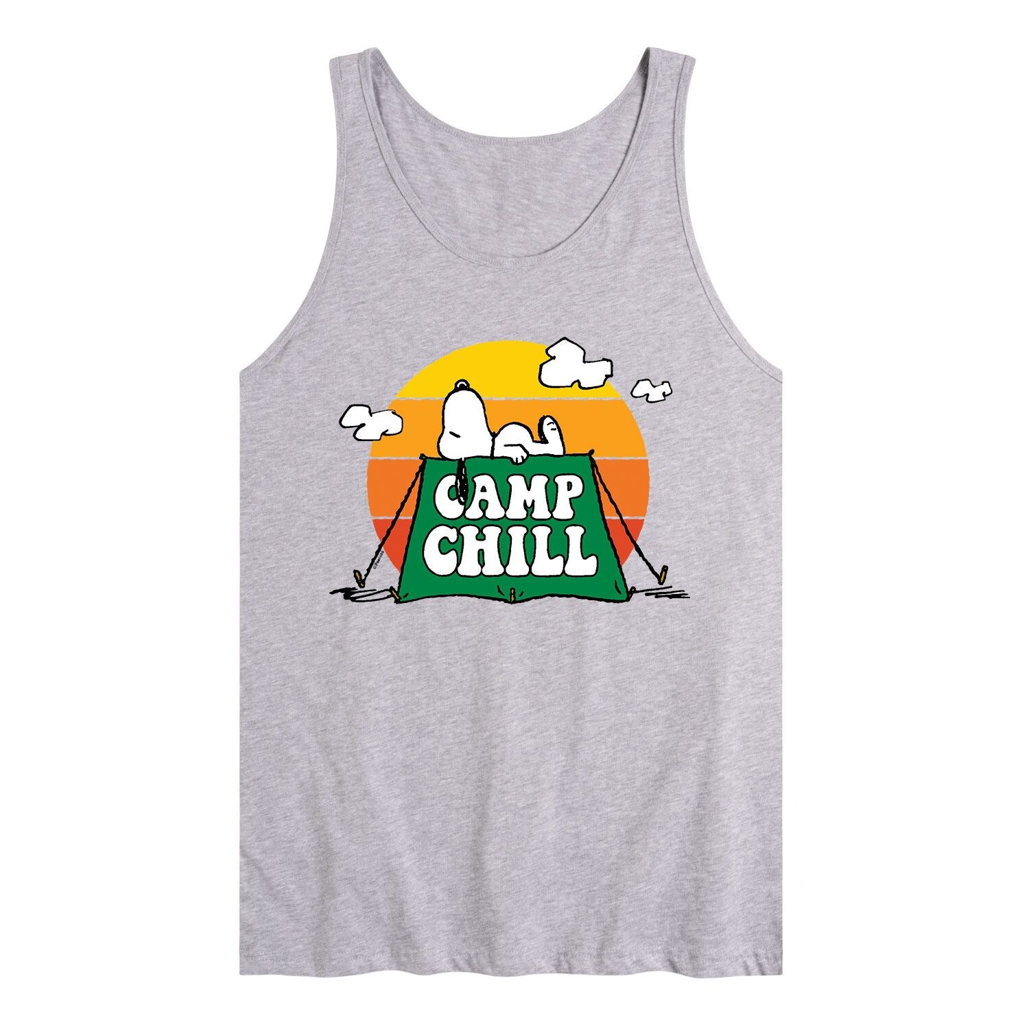 

Мужская охлаждающая майка Peanuts Camp Licensed Character
