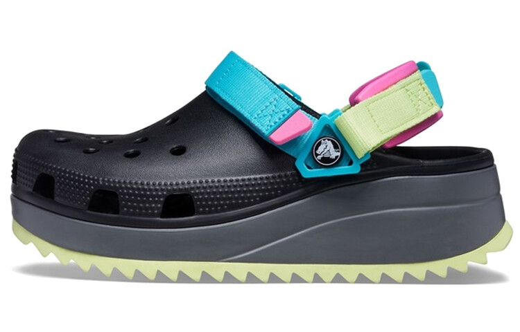Сабо Crocs Classic Hiker Clog 'Black Blue Yellow'