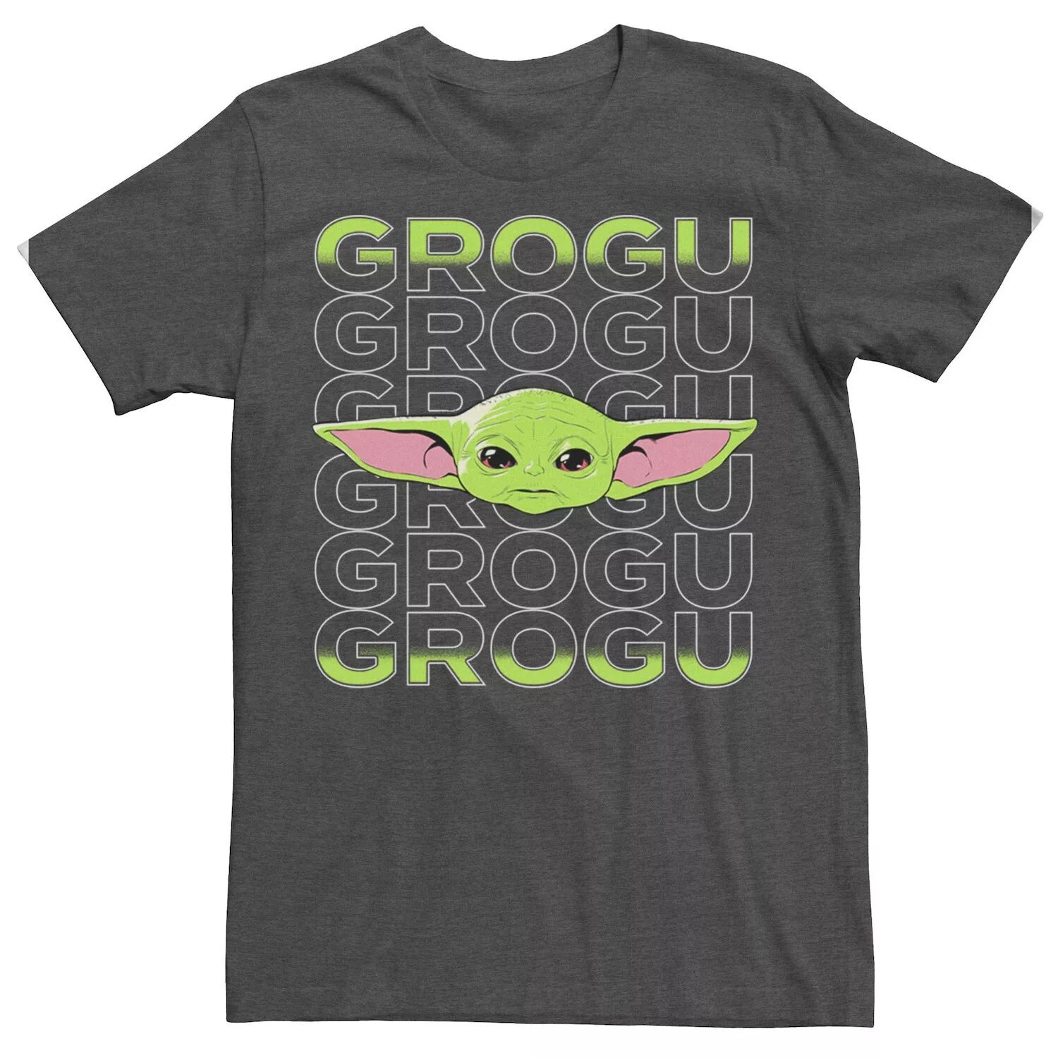 

Мужская футболка с надписью Star Wars: The Mandalorian Grogu