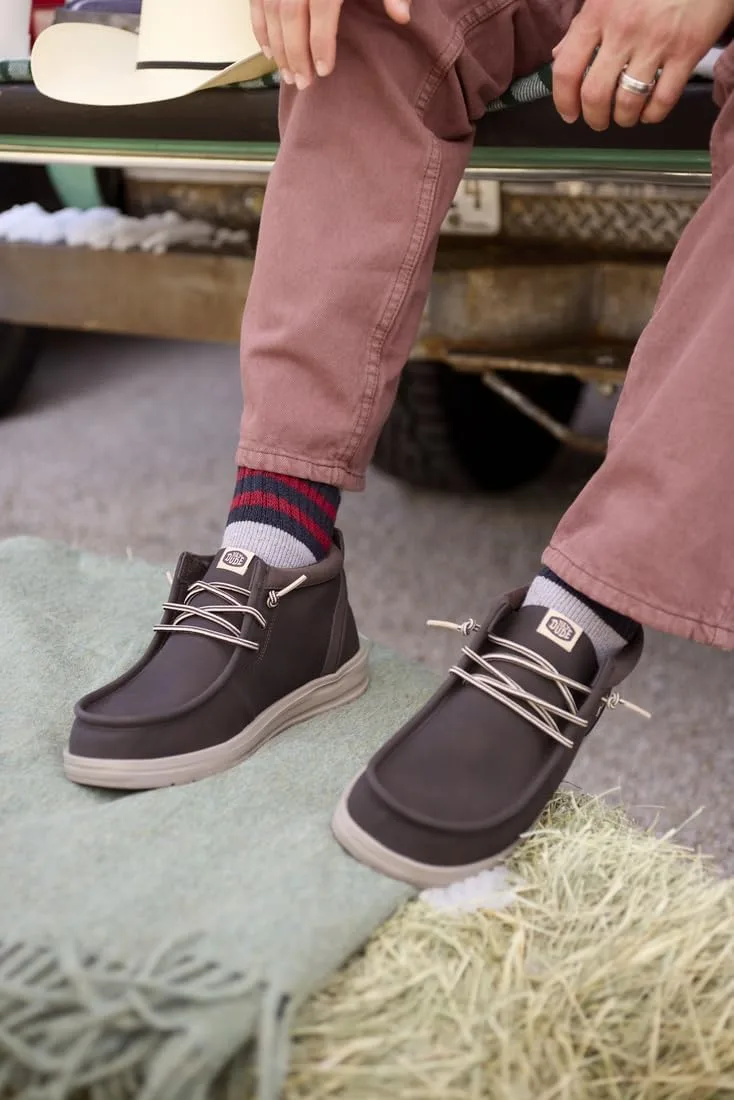 Ботинки HEYDUDE 42051 Wally Mid Gripr Classic Ankle Boots, коричневый — фото 2