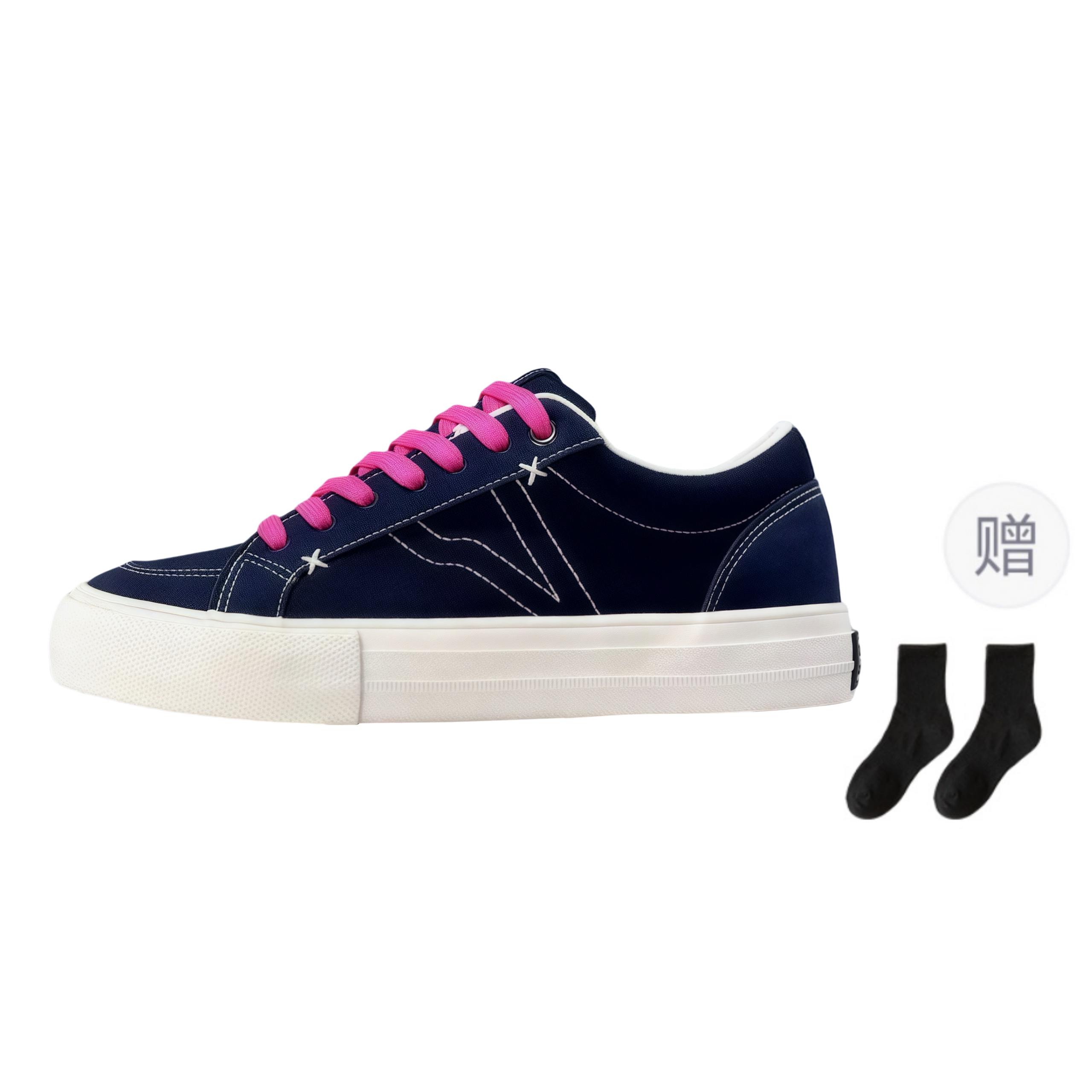 

Низкие мужские кроссовки Fawn Miri, Blue-Comes With Socks