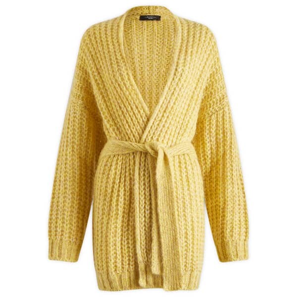 

Длинный кардиган с косами Weekend By Max Mara, желтый