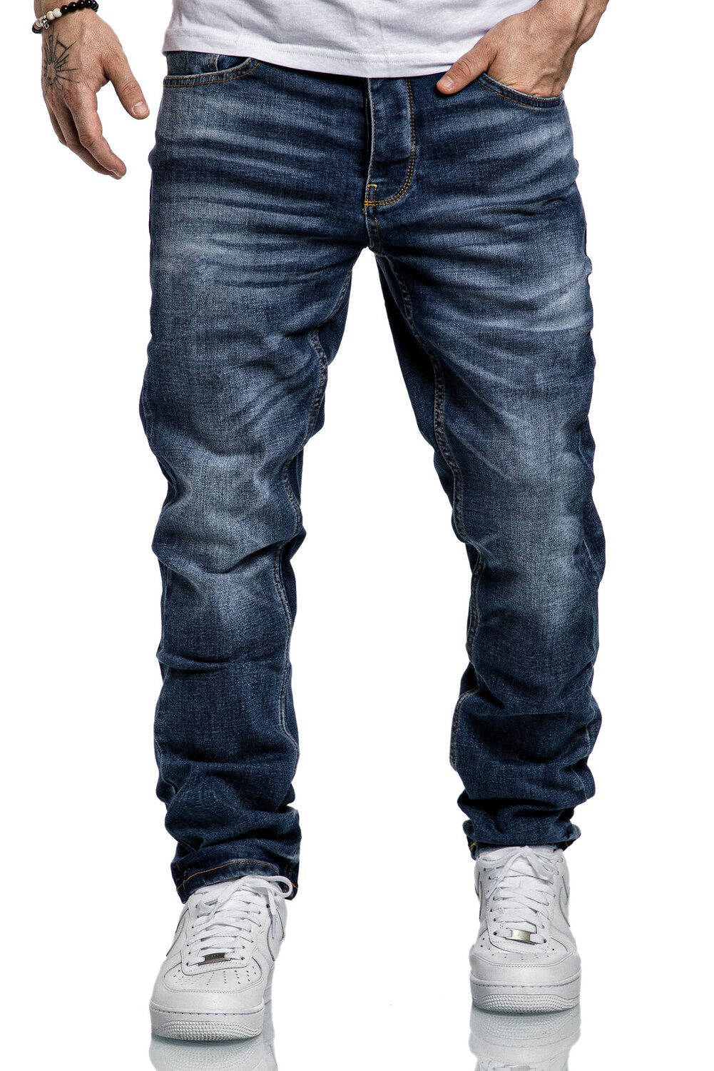 

Джинсы Amaci&Sons Regular Slim WICHITA, темно синий