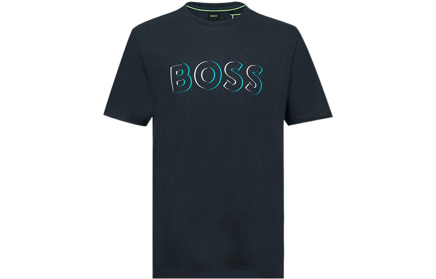 

Футболка мужская синяя SS23 HUGO BOSS