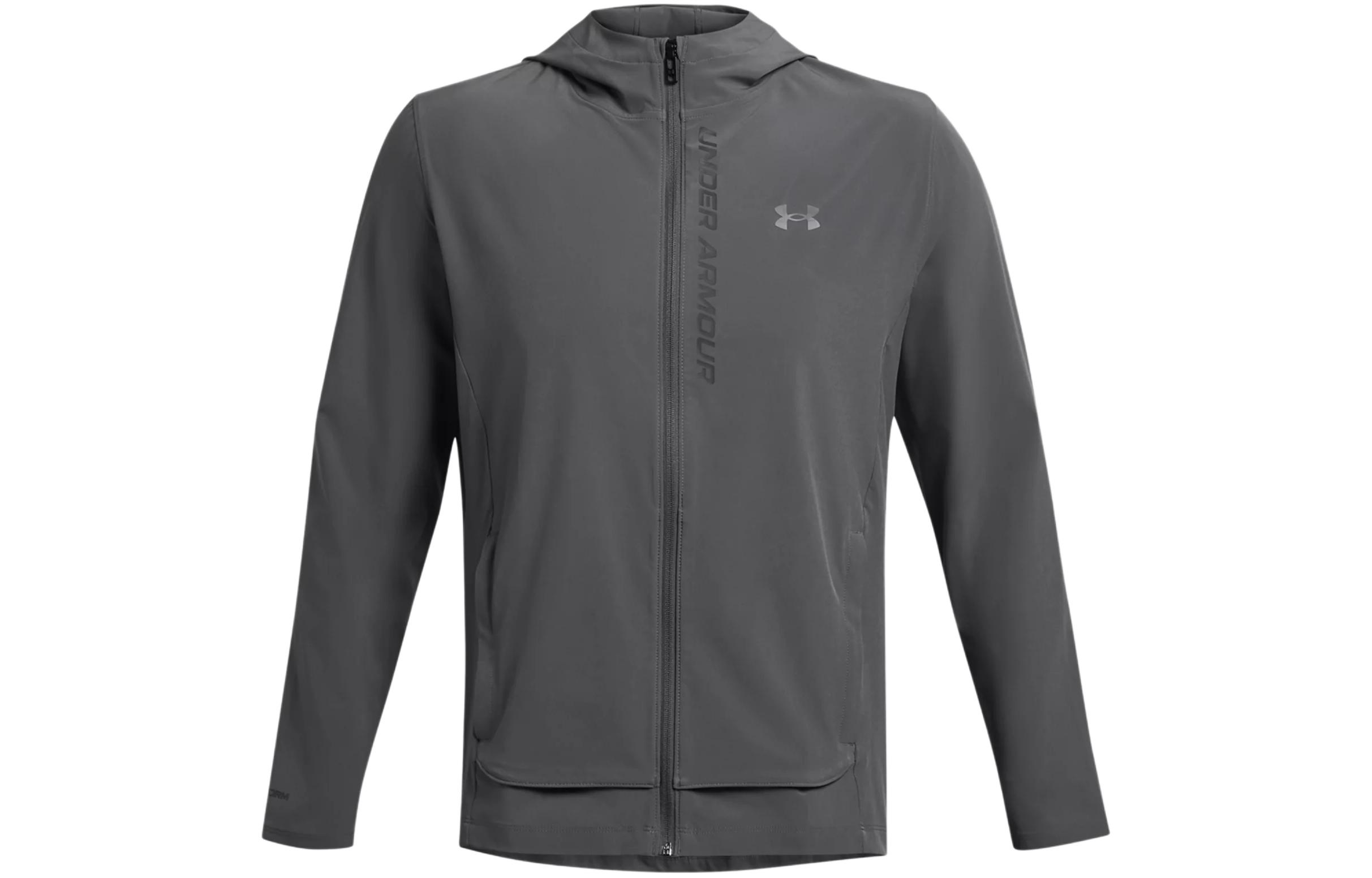 

Штормовая куртка мужская темно-серая Under Armour, темно-серый