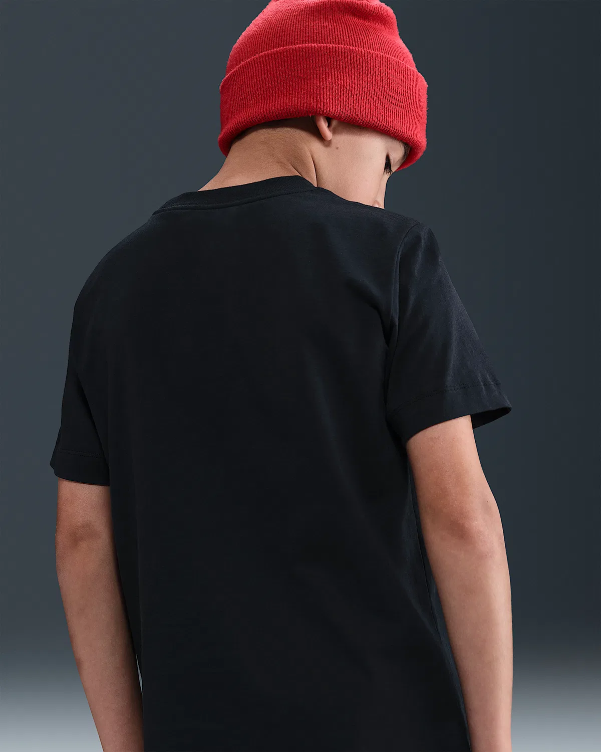 Детская футболка Nike Sportswear, Black — фото 2