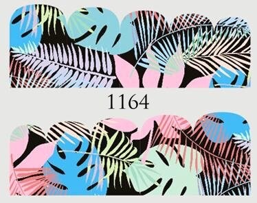 

Водные наклейки для ногтей - №1164, Raisin