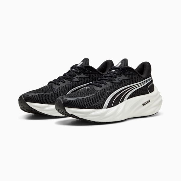 Женские кроссовки для бега по шоссе Velocity Nitro 4 Puma, черный — фото 2