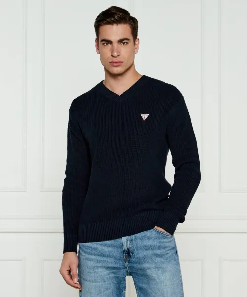 

Свитер Regular fit Guess Jeans, черный