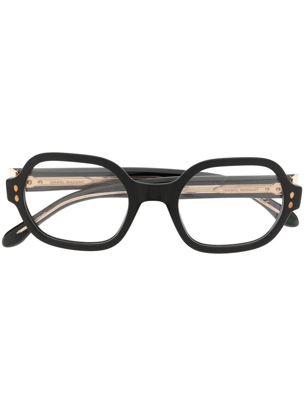

Очки в круглой оправе Isabel Marant Eyewear, черный