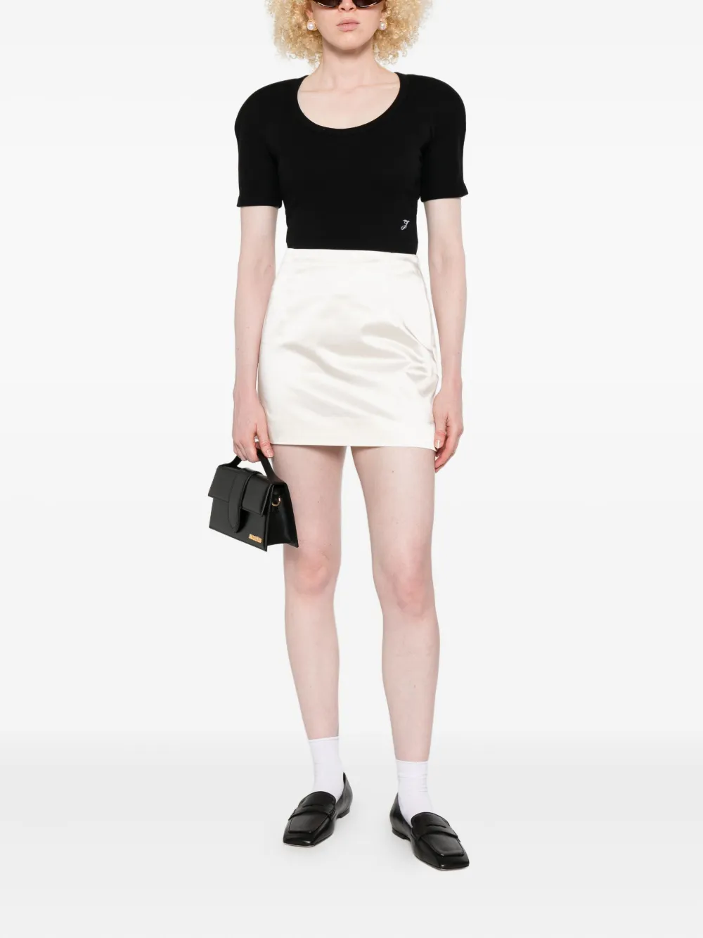 Футболка The Espiral с U-образным вырезом JACQUEMUS, черный — фото 2