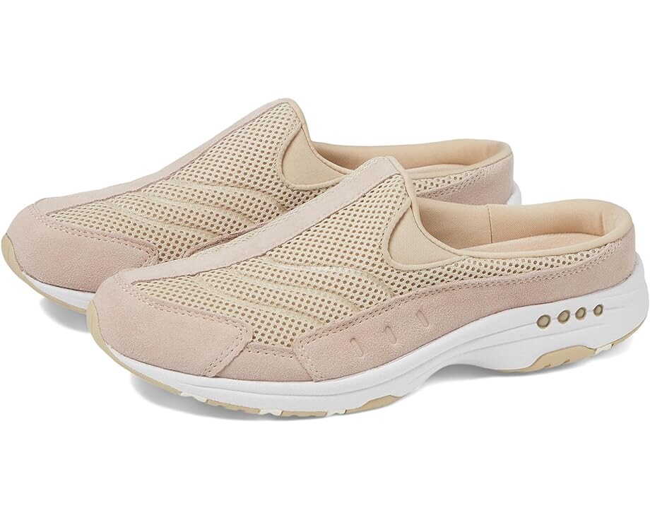 

Кроссовки Easy Spirit Traveltime, цвет Light Natural Suede/White