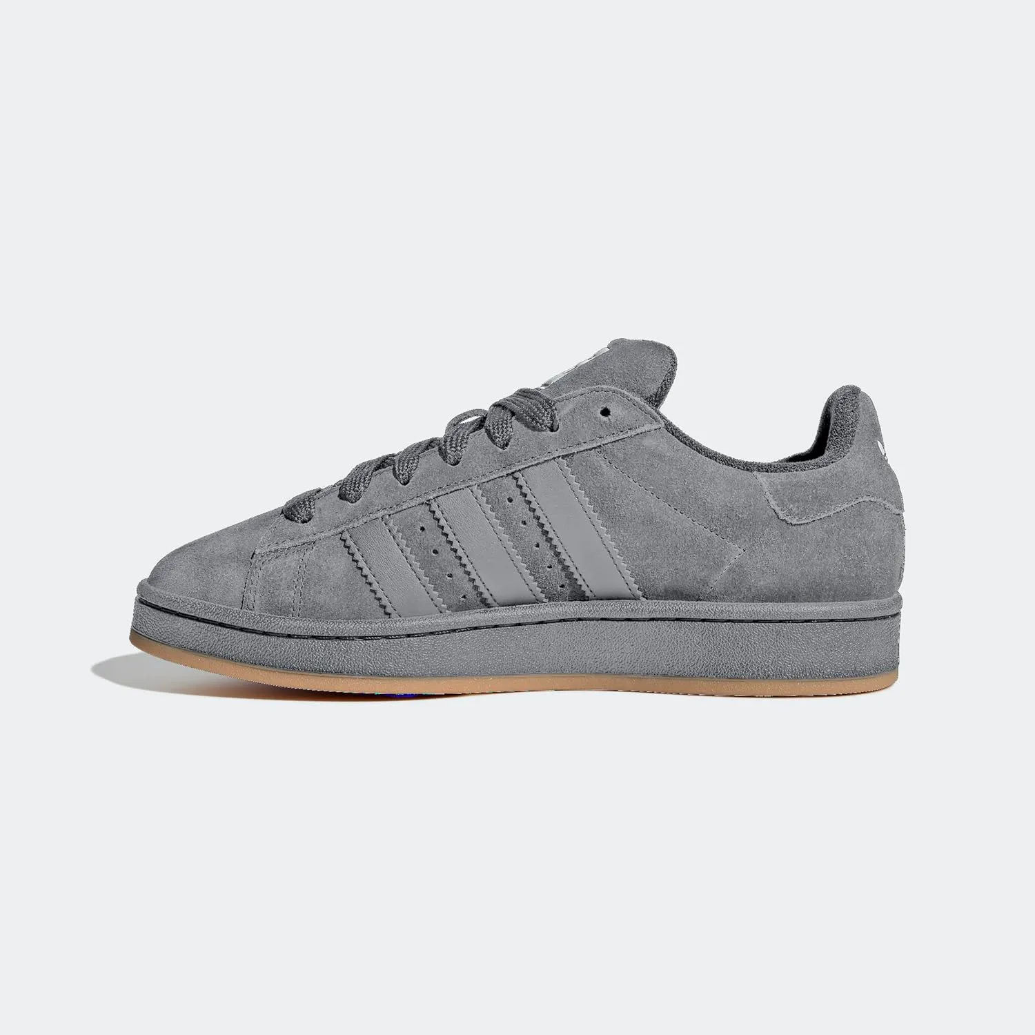 Мужские кроссовки Adidas Campus 00S на шнуровке для повседневной носки - серые, серый