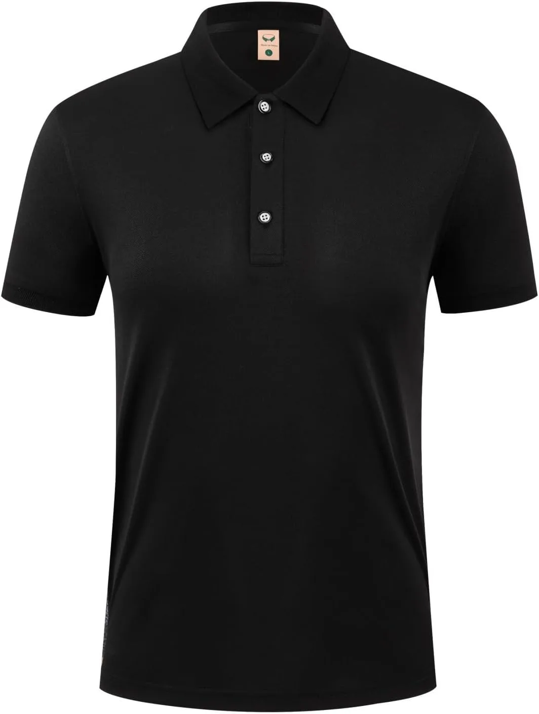 

Мужская футболка с воротником на пуговицах, классическая, свободного кроя