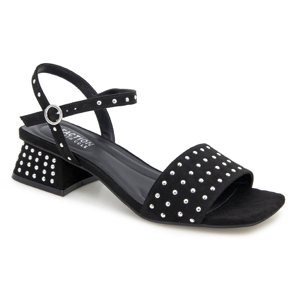 Женские босоножки на каблуке Buena studs Kenneth Cole Reaction, black