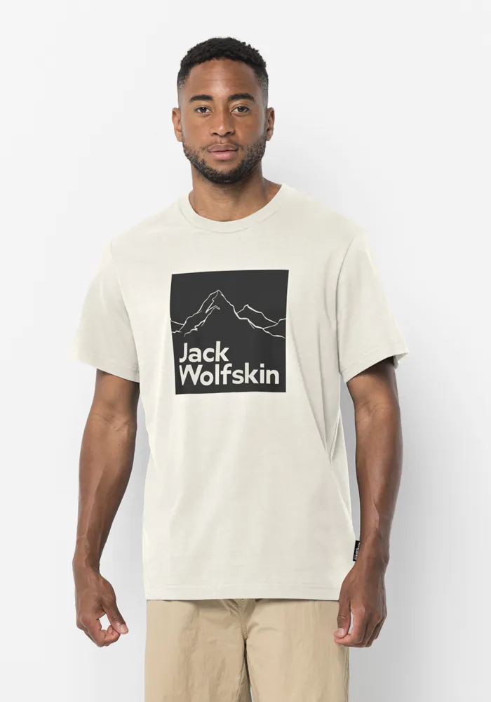 

Футболка Jack Wolfskin "BRAND T M", цвет Egret