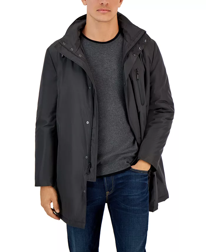 

Мужской дождевик Slim-Fit Calvin Klein, серый
