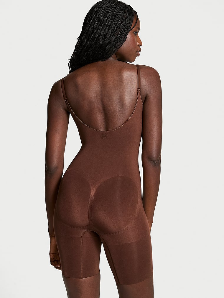 Корректирующее белье от Victoria Seamless Shaping Боди длиной до середины бедра Victoria'S Secret, мультиколор — фото 2