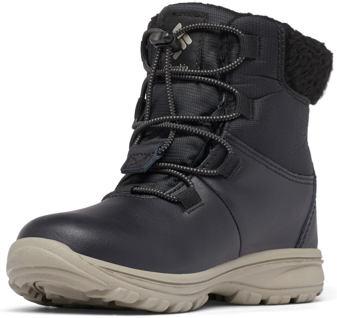 Columbia unisex-child Moritza Boot, Black/Kettle — фото 2