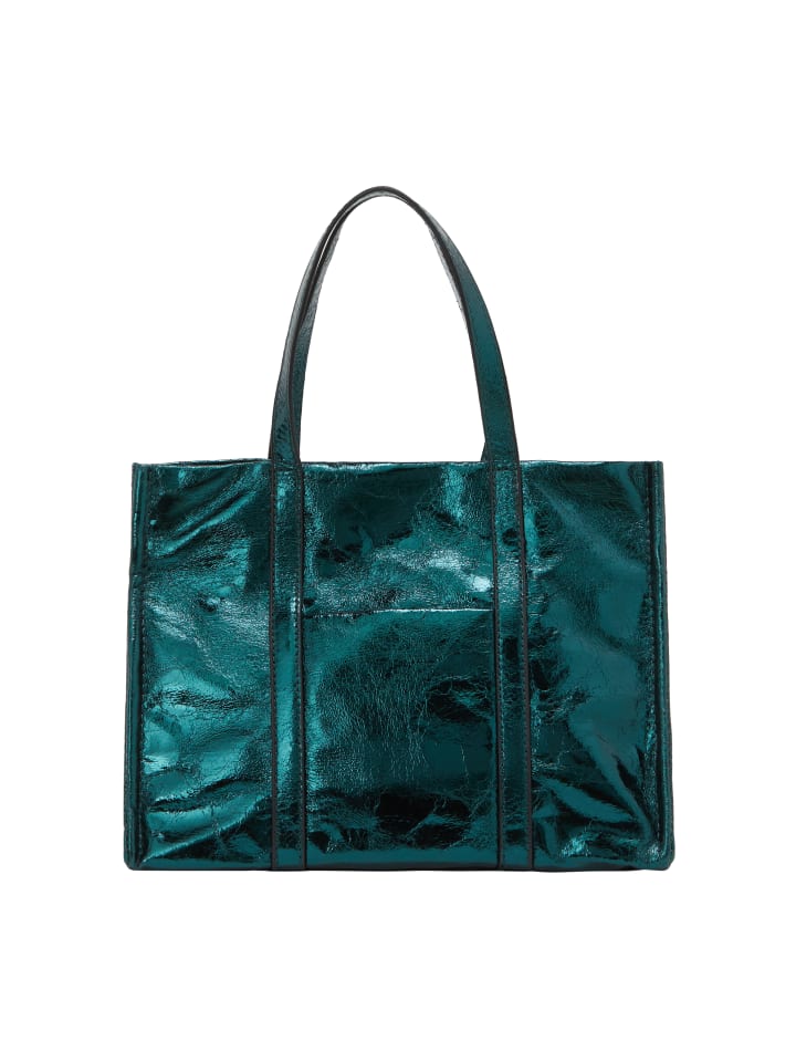 

Женская сумка-тоут зеленого цвета faina