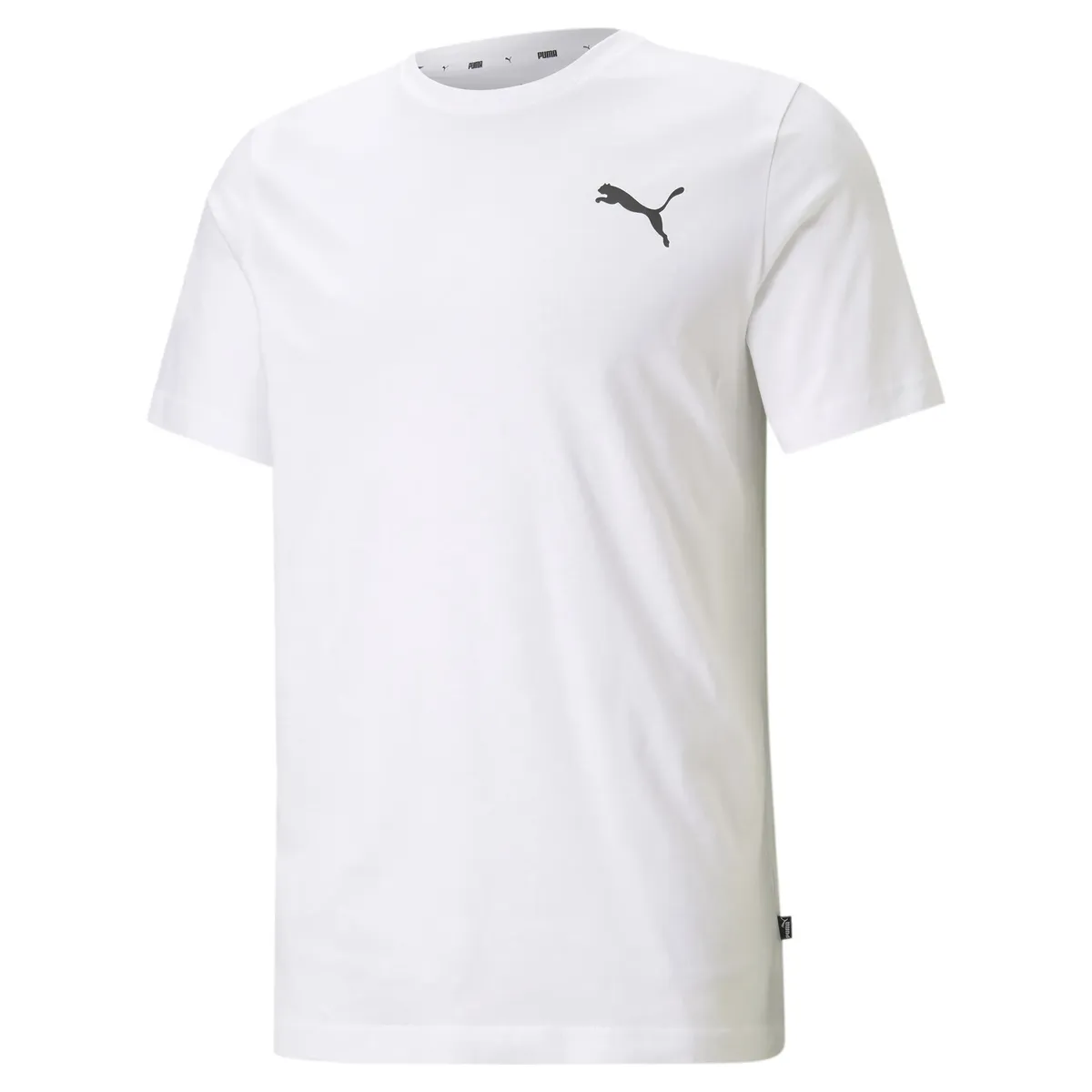 

Футболка PUMA "Мужская футболка с маленьким логотипом Essentials", белый