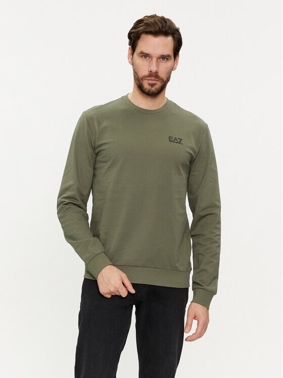 

Толстовка обычного кроя Ea7 Emporio Armani, зеленый