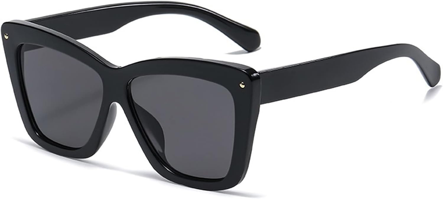 

Солнцезащитные очки в форме «кошачий глаз» с крупной оправой для женщин, в уличном стиле, модель 2026 года, очки для отдыха на природе, как у интернет-знаменитостей MTZJH, A
