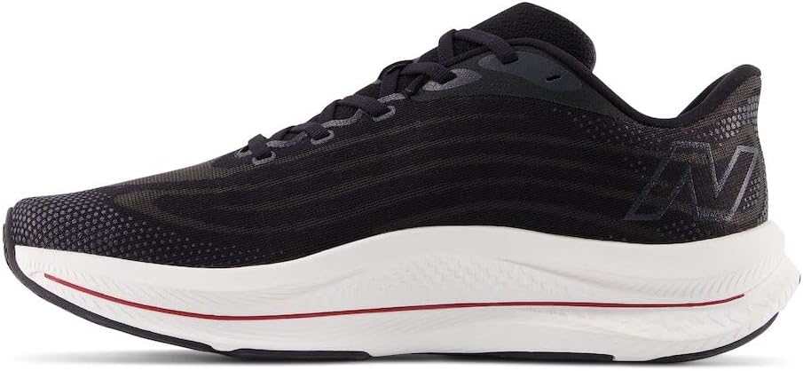 Мужские кроссовки для бега New Balance FuelCell Walker Elite V1, черный/красный/серебряный — фото 2