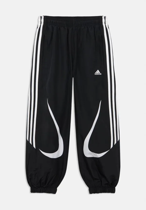 Свободные спортивные штаны teamgeist для подростков и мужчин. Adidas Originals, Black/White
