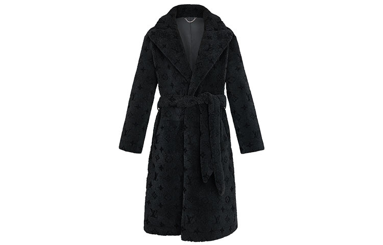 

Новые квартальные продукты LV Coat Men Black Louis Vuitton, черный