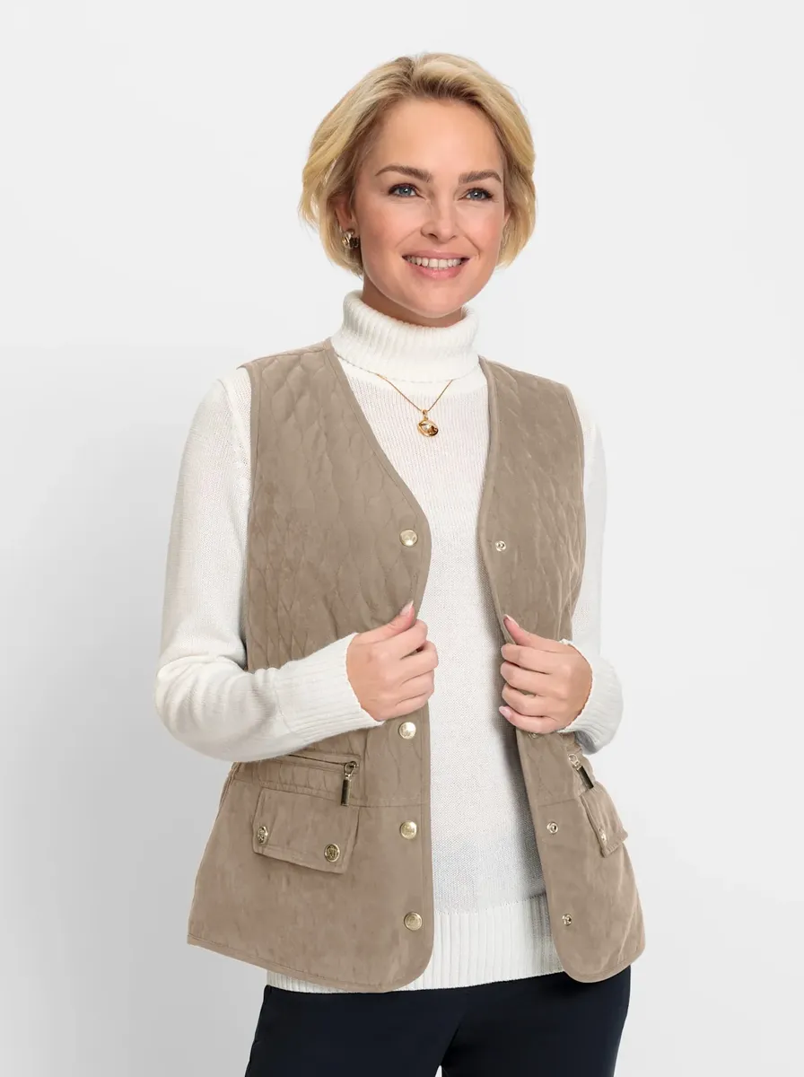 

Классический стеганый жилет Classic, цвет Sesam