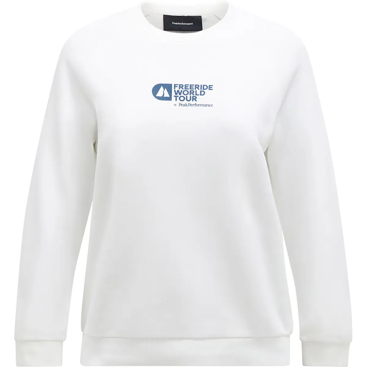 

Женская толстовка FWT Logo Crew Peak Performance, белый