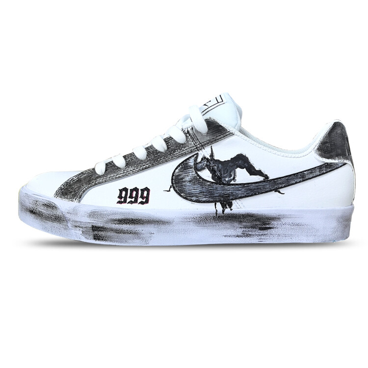 

Кроссовки Nike Court Royale Skateboard Shoes Unisex Low-Top Black, унисекс, Черный, Кроссовки Nike Court Royale Skateboard Shoes Unisex Low-Top Black, унисекс