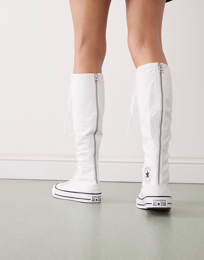 Кроссовки Converse Chuck Taylor All Star Knee XXX Hi белого цвета — фото 2