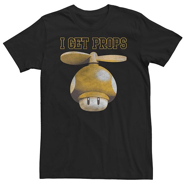

Футболка Big & Tall Nintendo Super Mario Propeller Mushroom Get Props Licensed Character
