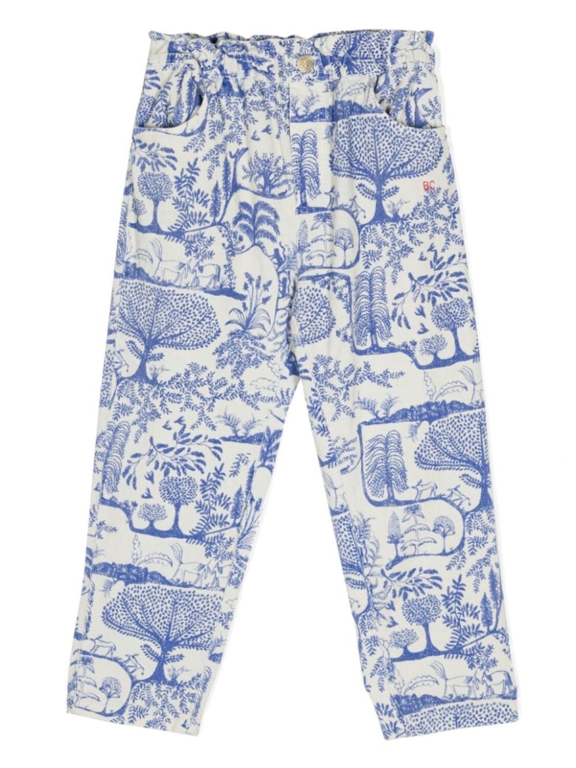 

Bobo Choses брюки Wonderland, белый