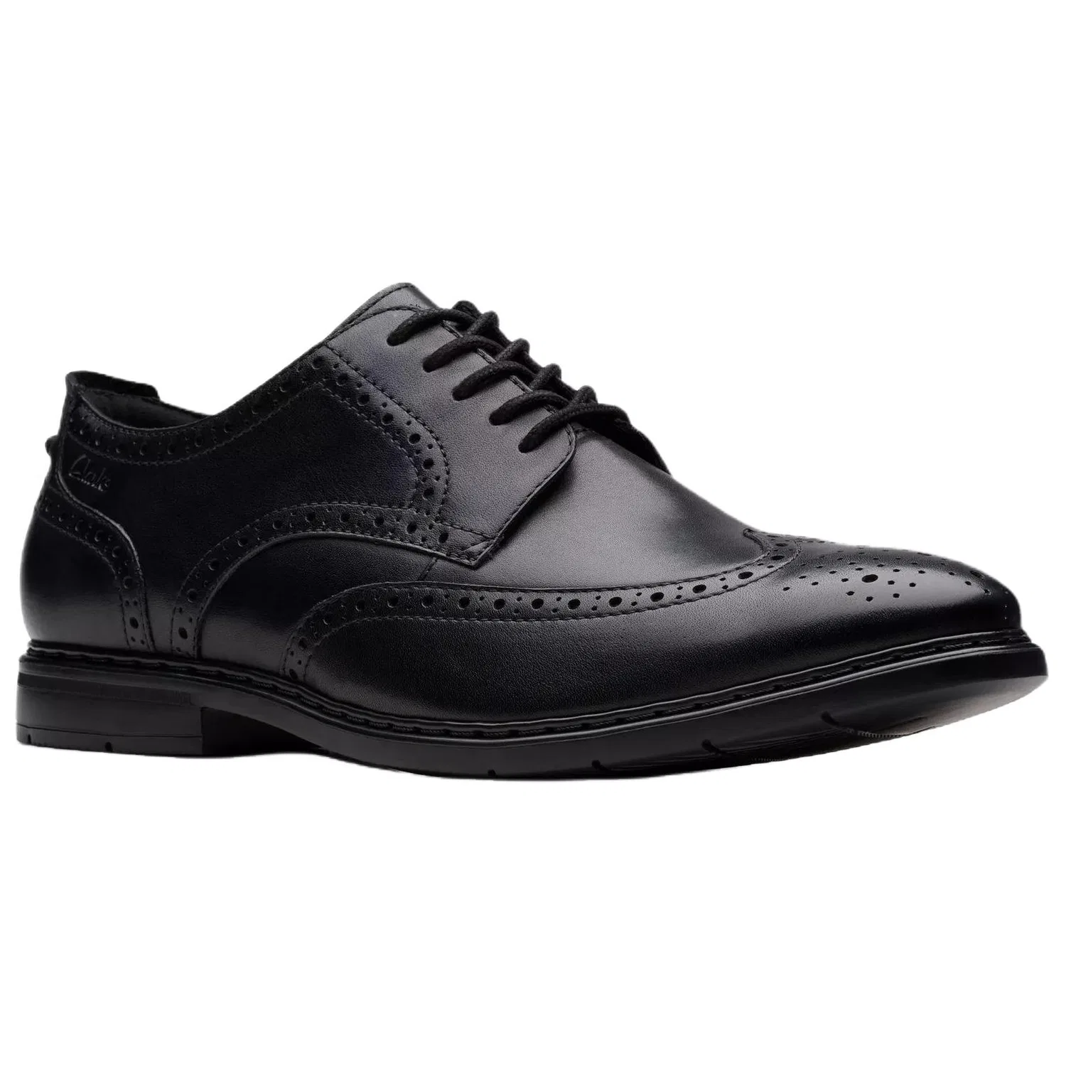 Туфли кожаные Clarks Banbury Black — фото 4
