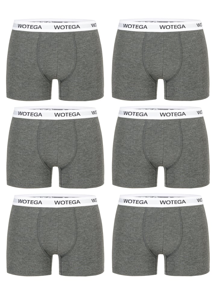 

Трусы боксеры WOTEGA, цвет dämmergrau
