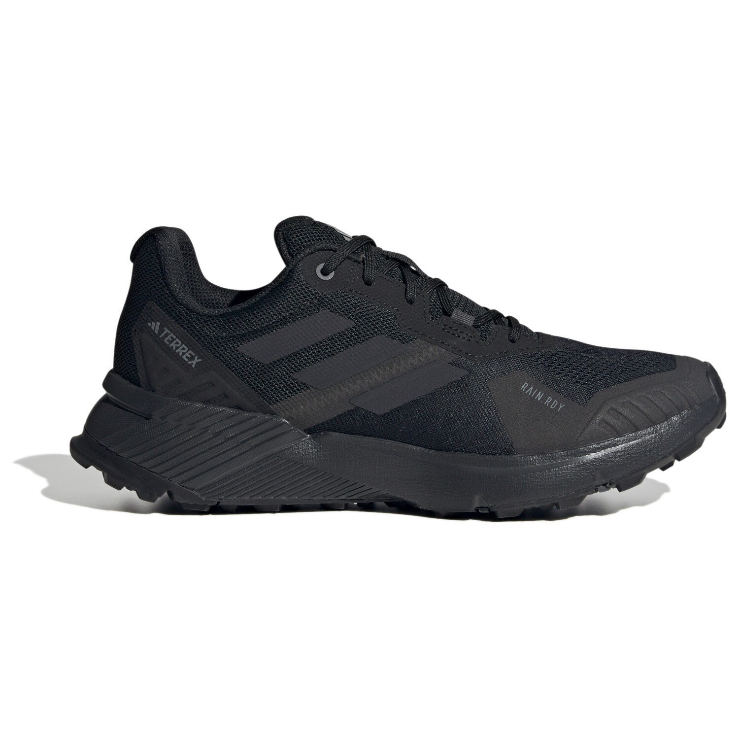 

Кроссовки для бега по пересеченной местности Adidas Terrex Terrex Soulstride RAIN RDY, цвет Core Black/Carbon/Grey Six II