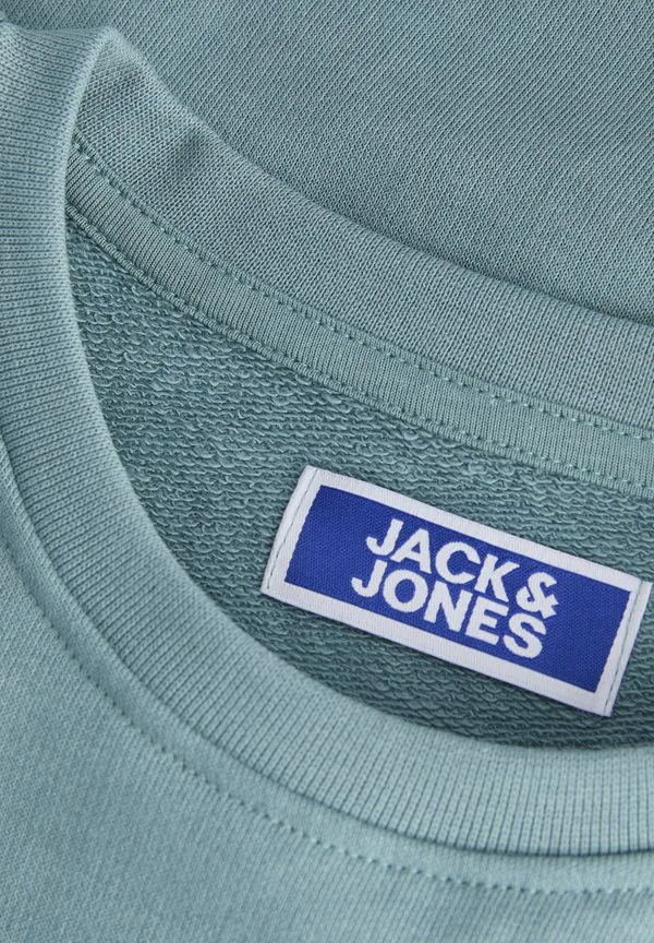 Толстовка с принтом cole Jack & Jones Junior, Mineral Blue — фото 3