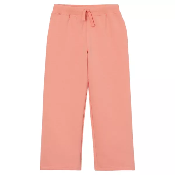 

Широкие трикотажные брюки для девушек plus size 8-16 Lands' End, цвет light coral