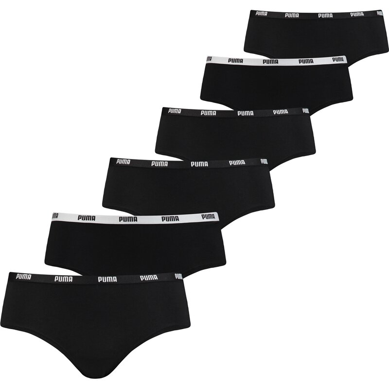

Хипстерские трусы, 6 пар Puma, черный