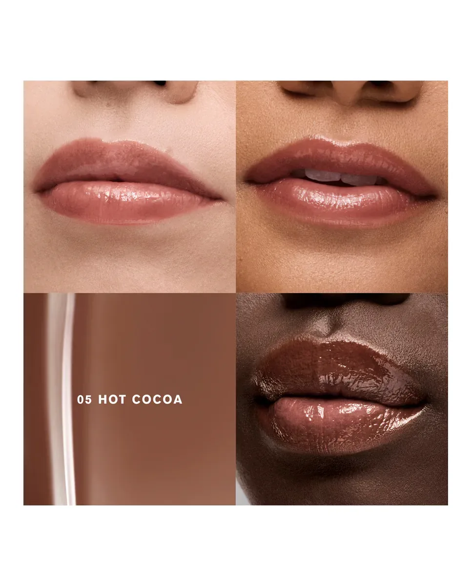 Бальзам для губ Glossy Pout Lip Oil 6 мл Estée Lauder, Hot Cocoa — фото 3