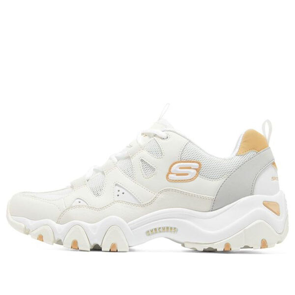 

Кроссовки d'lites 2.0 'white grey yellow' Skechers, белый