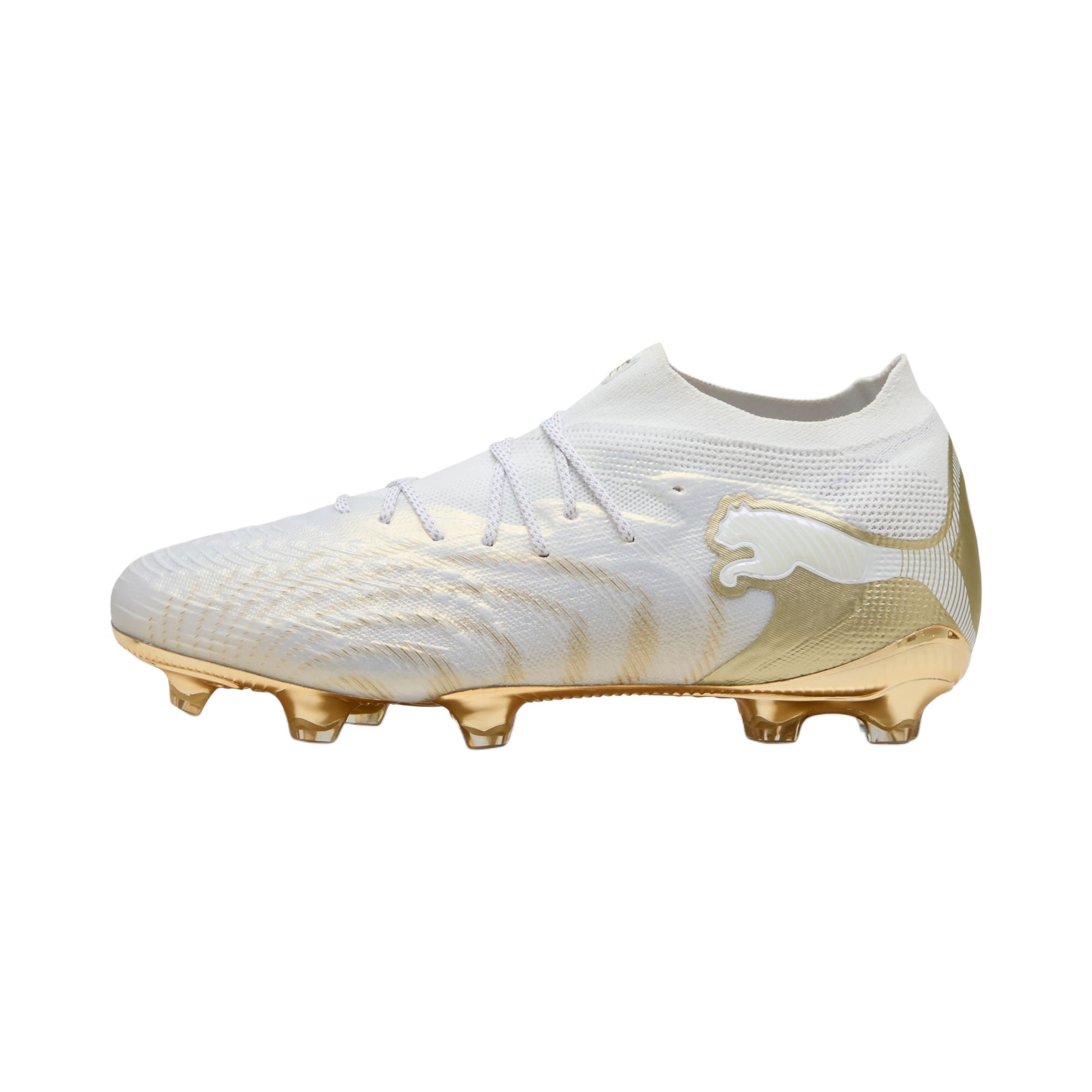 

PUMA Бутсы Future 9 FG Firm Ground Support мужские белые gold