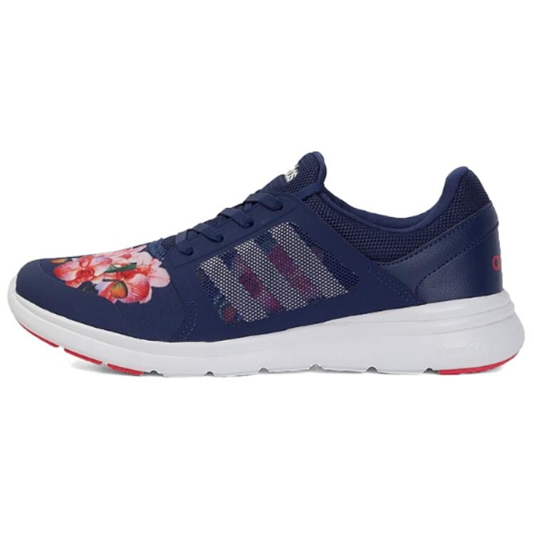 

Кроссовки женские Cloudfoam Lifestyle с низким верхом, синий/белый Adidas