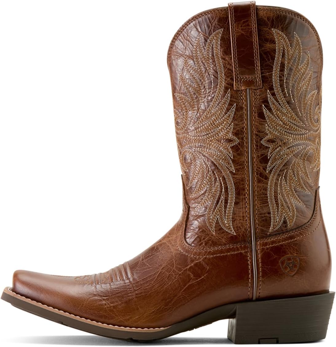 Мужские спортивные ковбойские сапоги ARIAT с узким носком, песочный — фото 2
