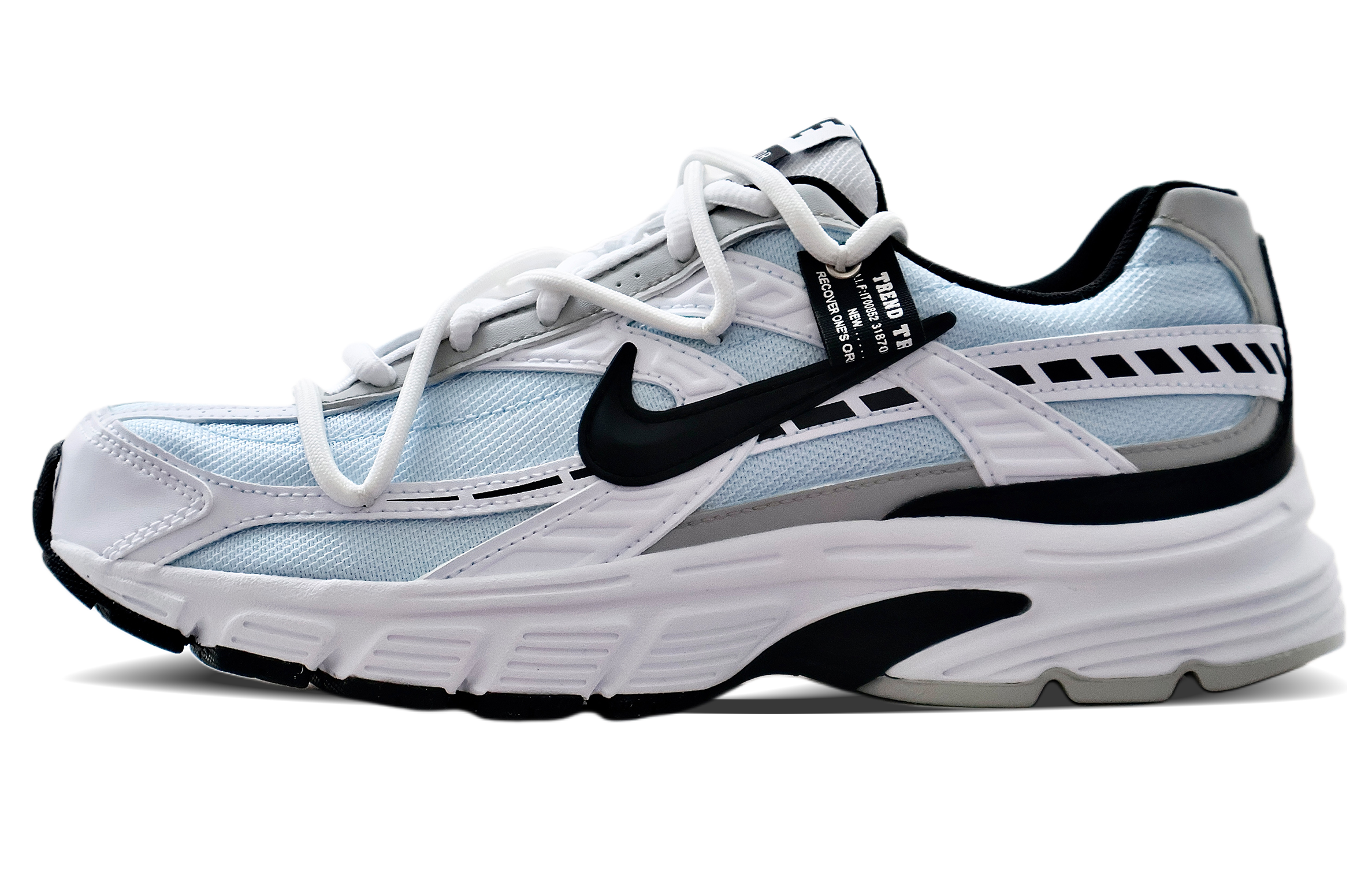 

Nike Кроссовки Initiator с низким верхом, износостойкие, дышащие, повседневные, для городских поездок, светло-синие