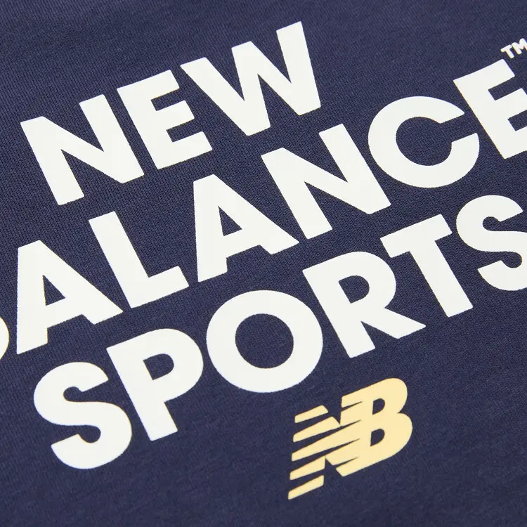 New Balance Повседневная спортивная одежда navy blue для детей 3-7 лет — фото 4