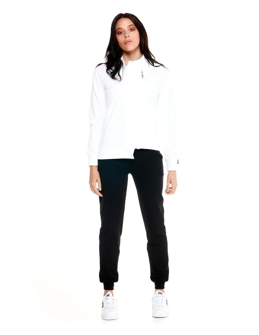 

LEONE 1947 APPAREL Женский спортивный костюм Leone с затемненной диагональной молнией